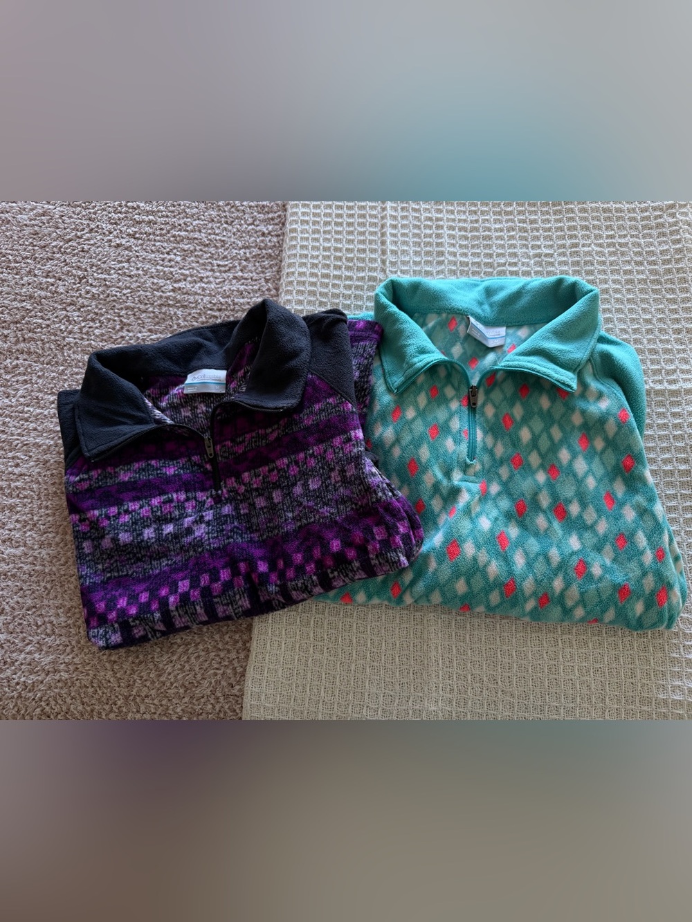 Colombia Girls Cozy Half-Zip Pullovers